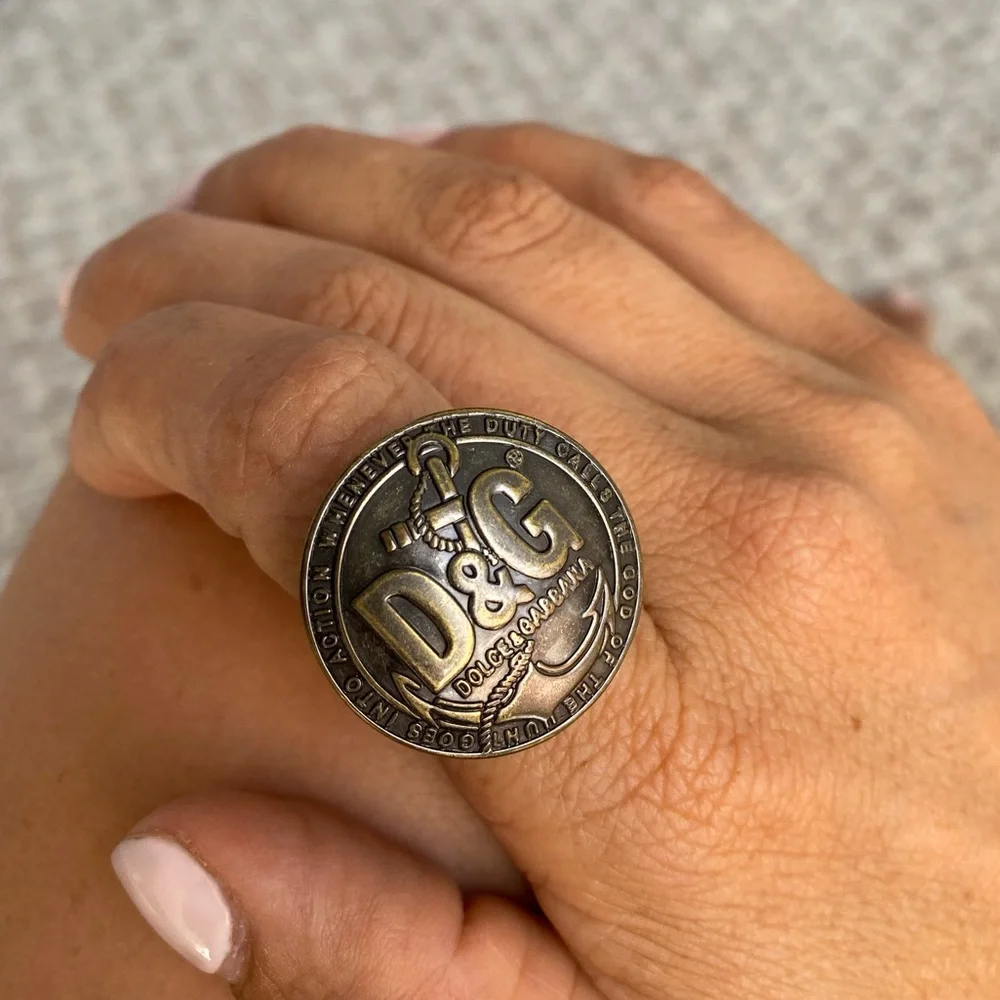 Dolce & Gabbana | Accessories | Trendy Vintage D G Ring | Poshmark
